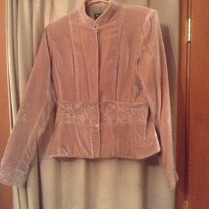 Vintage 90s Liz Claiborne velvet jacket